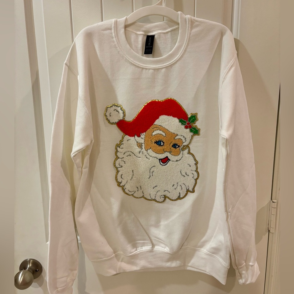Santa Claus Chenille Sweater
